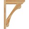 Ekena Millwork Legacy Slat Rough Sawn Outlooker, Western Red Cedar, 6"W x 22"D x 30"H OUT06X22X30LEC06RWR - alternate 2